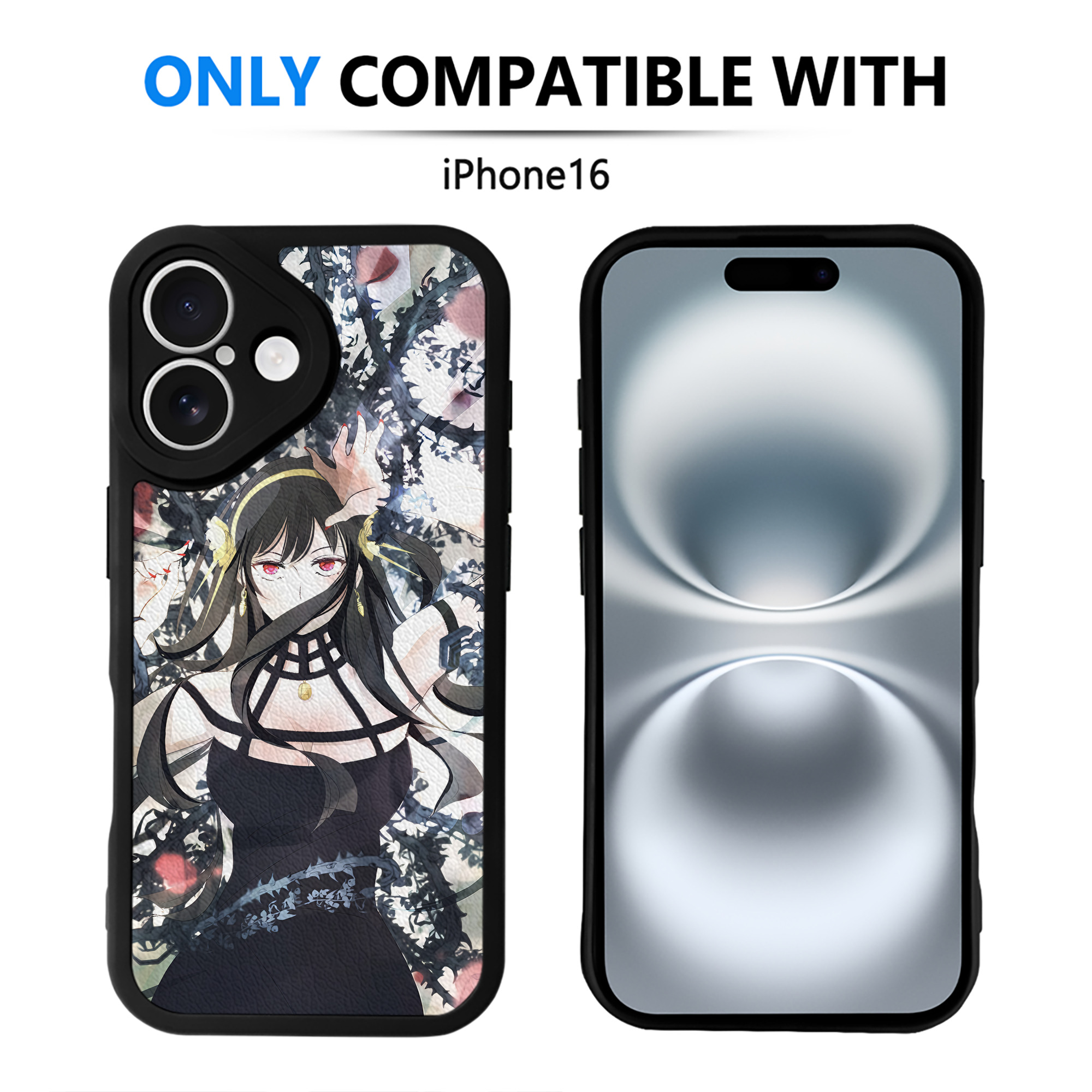（画像用） SPY×FAMILY间谍家家酒 【iPhone 16シリーズ対応】シリコンスマホケース（レザー調） 材質：シリコン